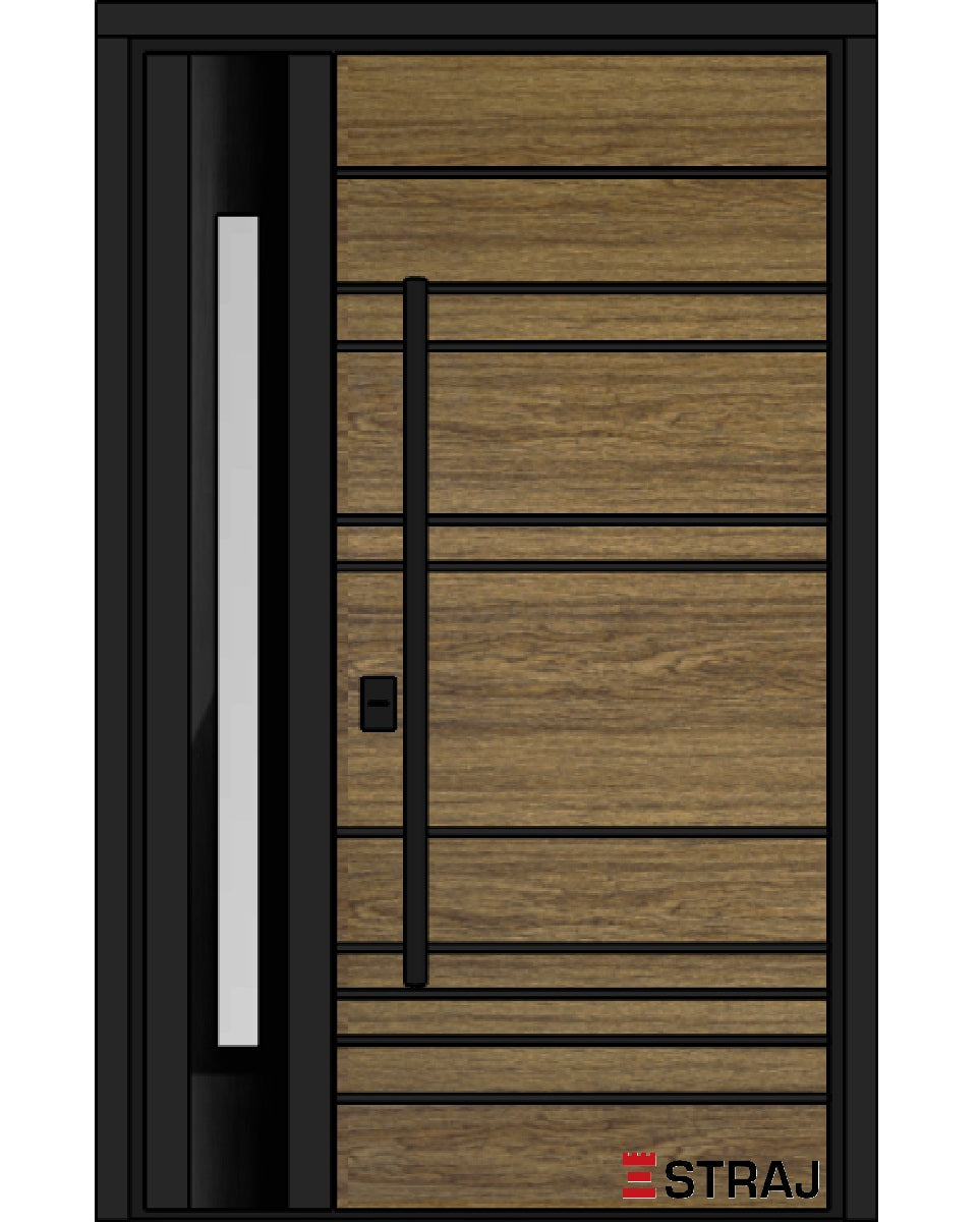 PUERTA VEGA · Haustüren mit einem Seitenteil