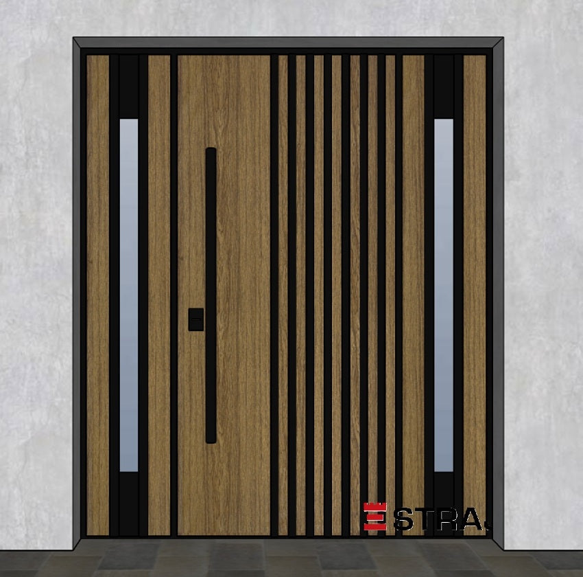 S LOFT x2 RIO · Haustüren mit zwei Seitenteilen